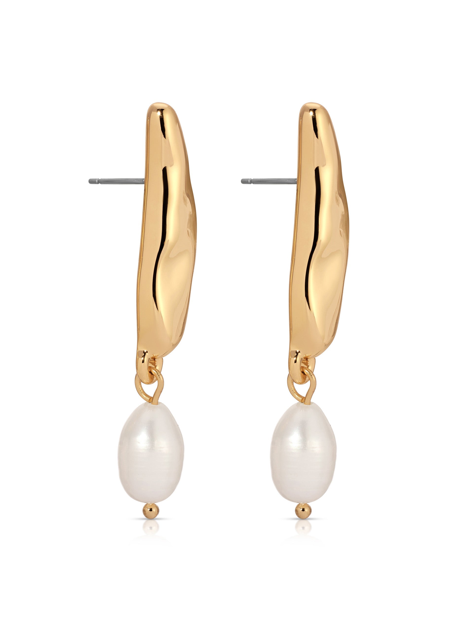 Liquid Luxe Pearl Earrings