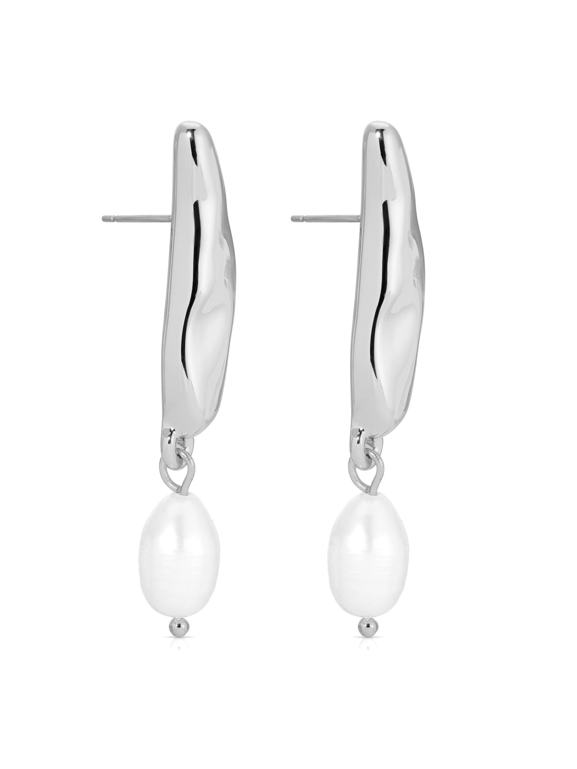 Liquid Luxe Pearl Earrings
