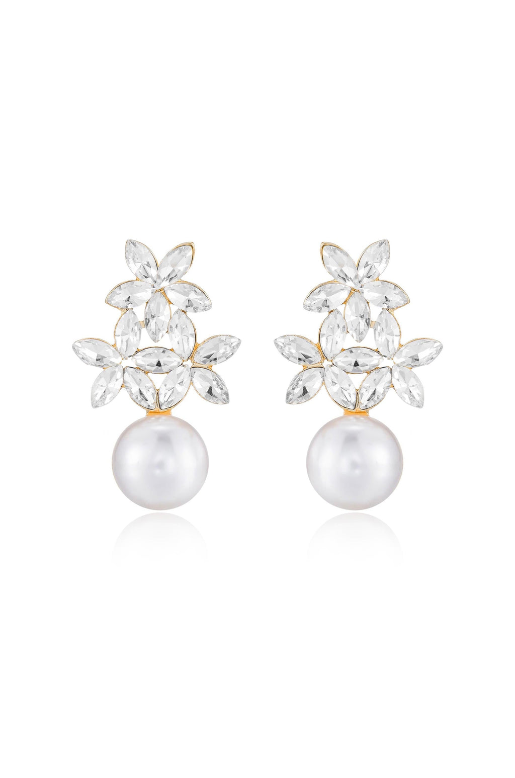 Best Day Crystal & Pearl Earrings