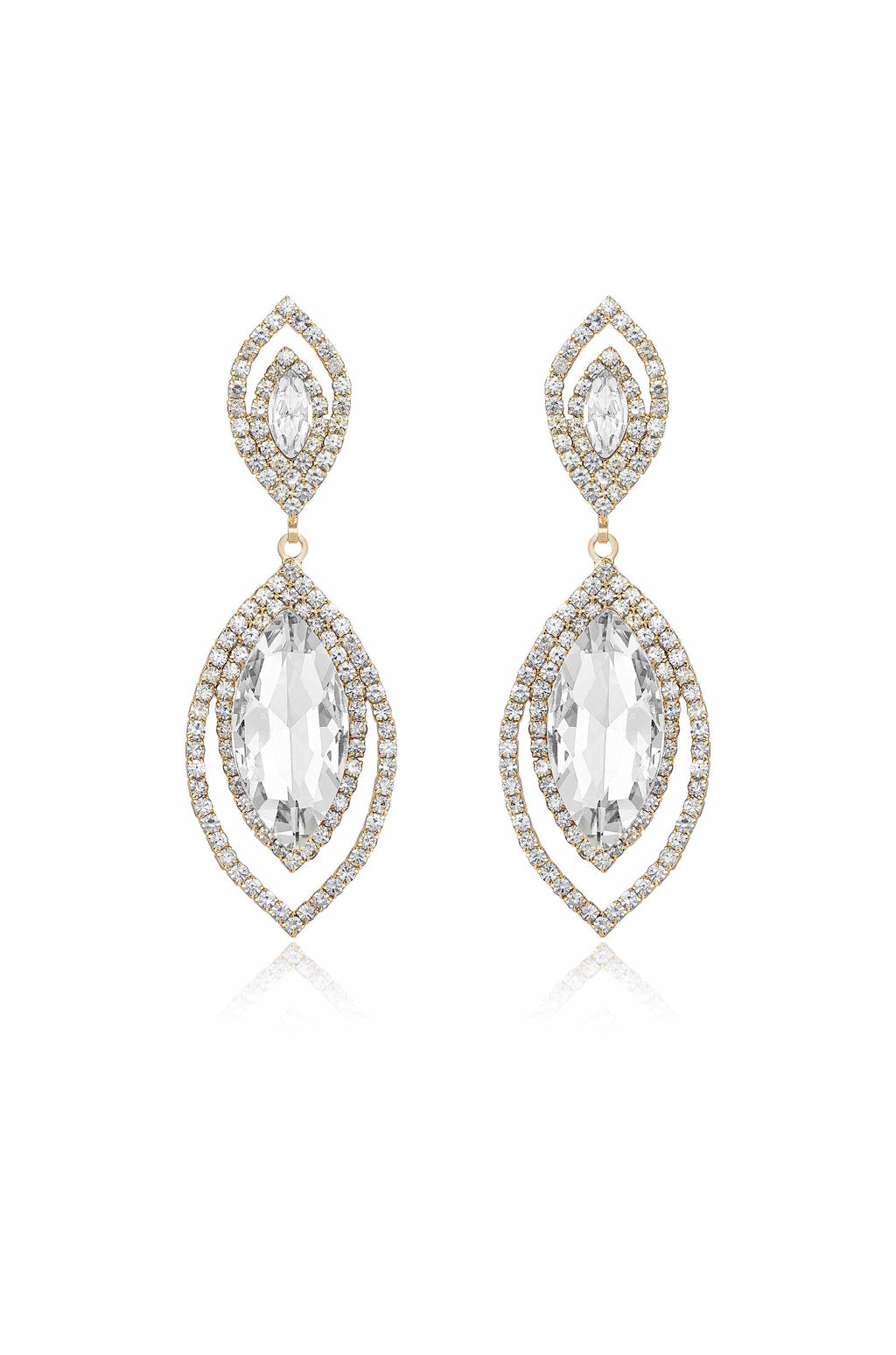 Timeless Crystal Dangle Earrings