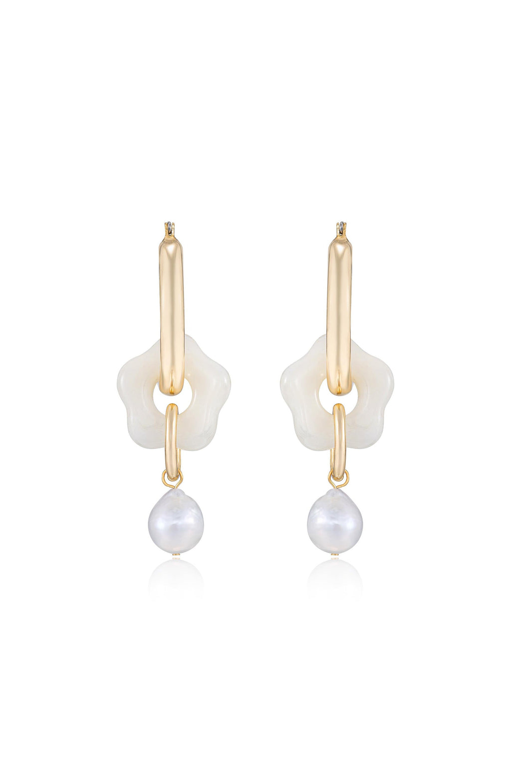 Daisy Loop Earrings