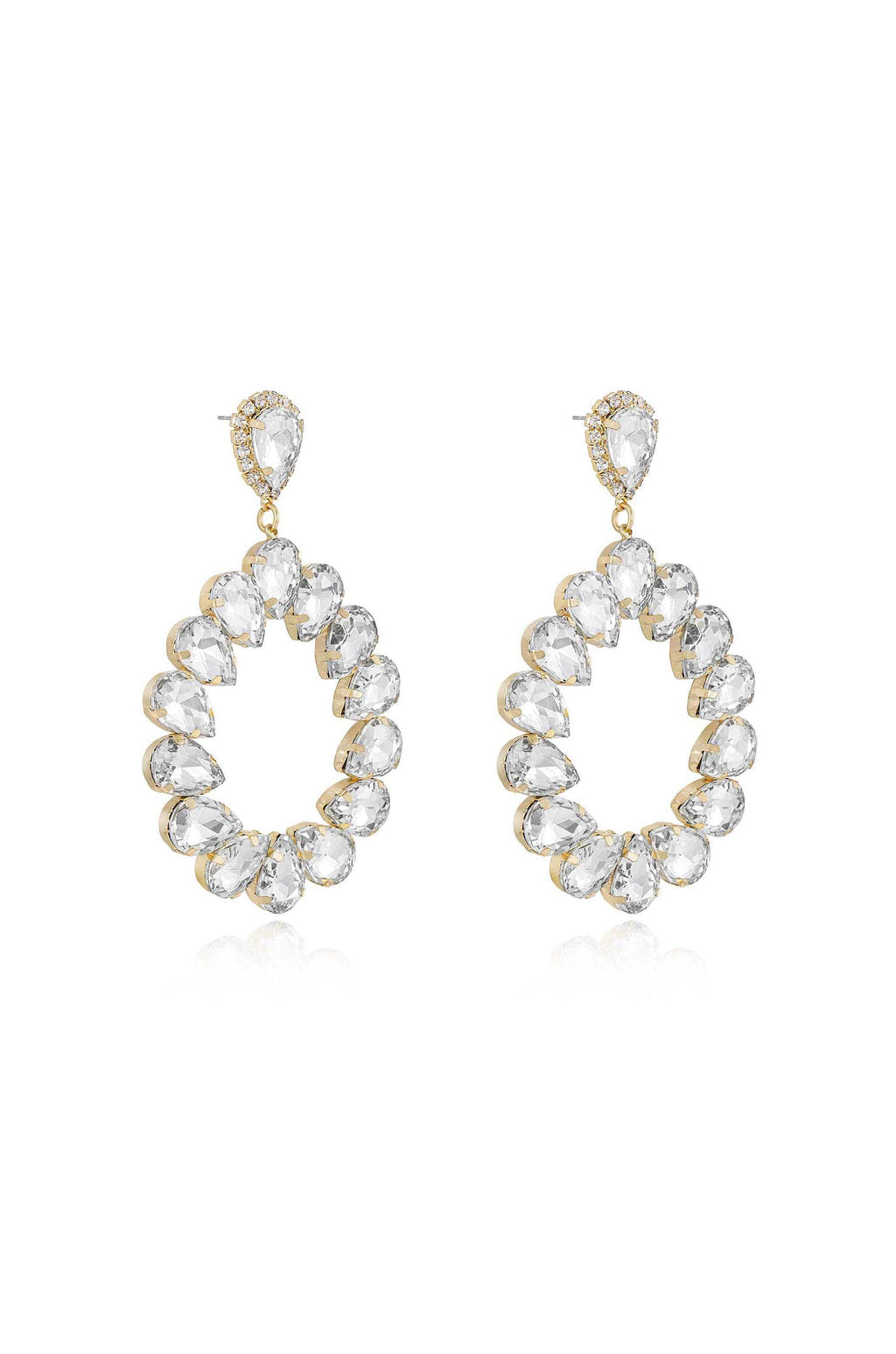 Ring It In Crystal Earrings