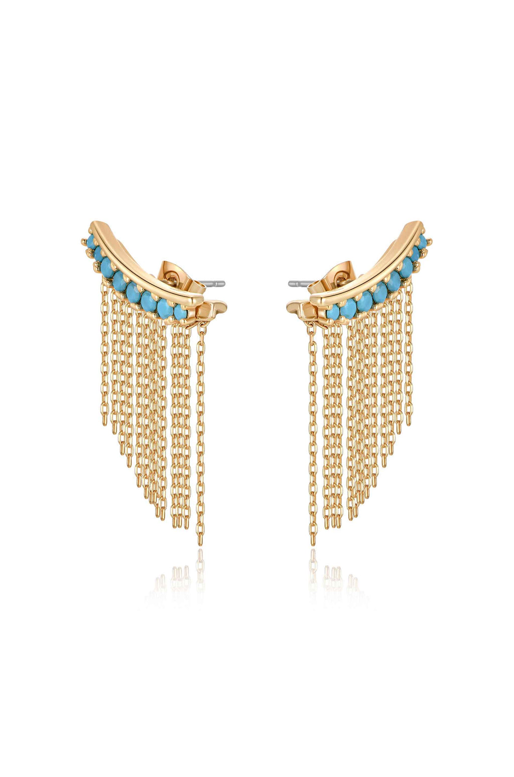 Turquoise Crystal Ear Crawler