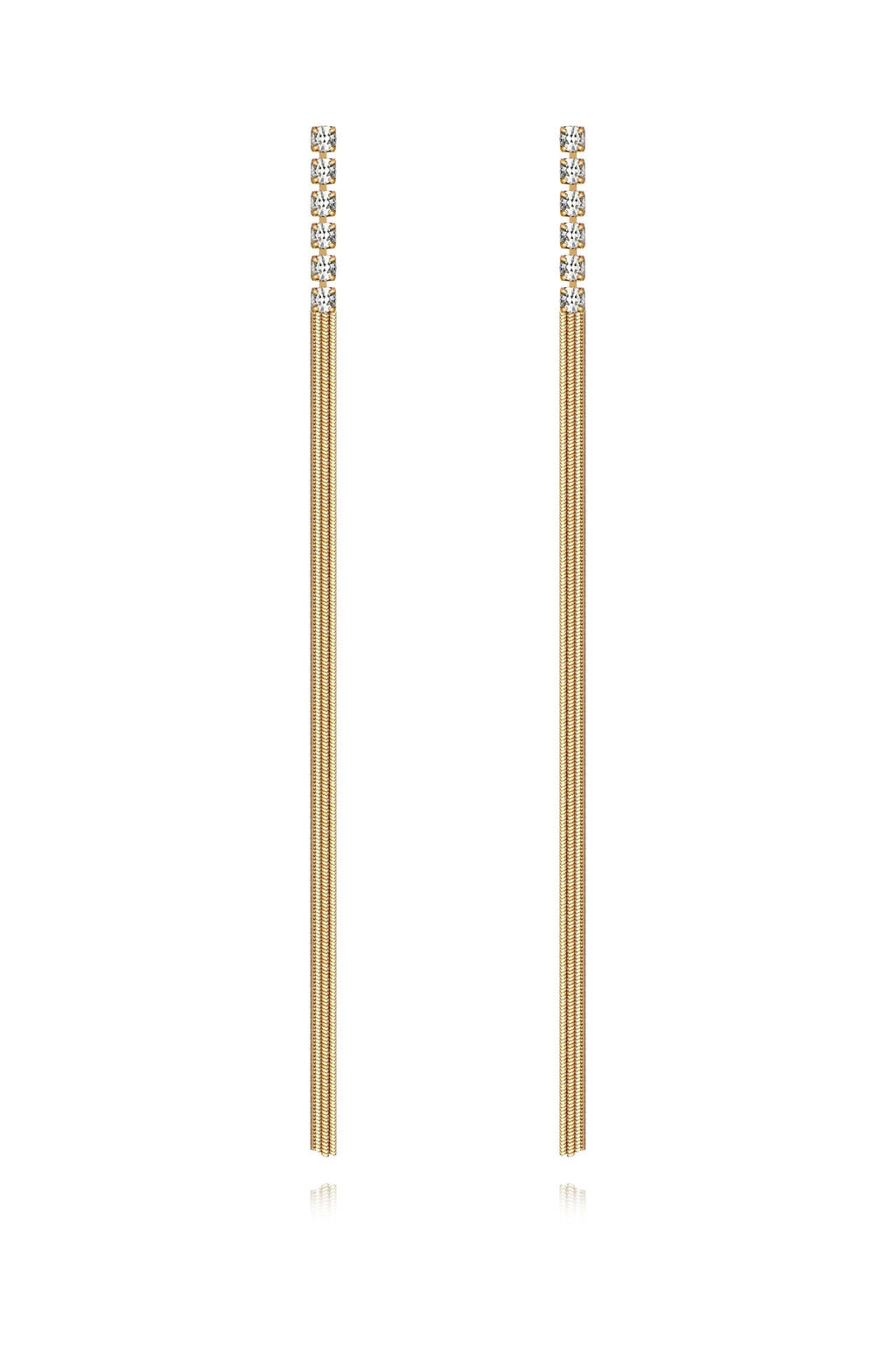Streamline Dangle Earrings