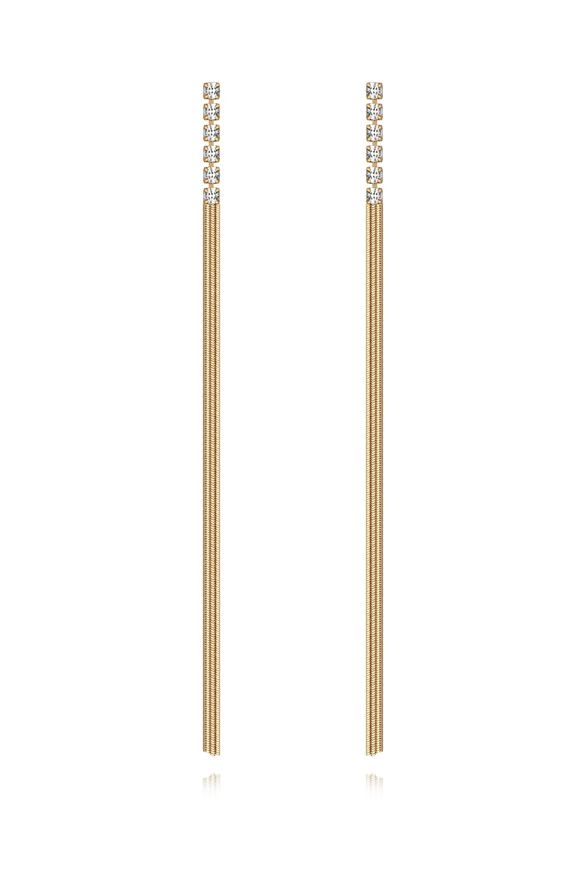 Streamline Dangle Earrings