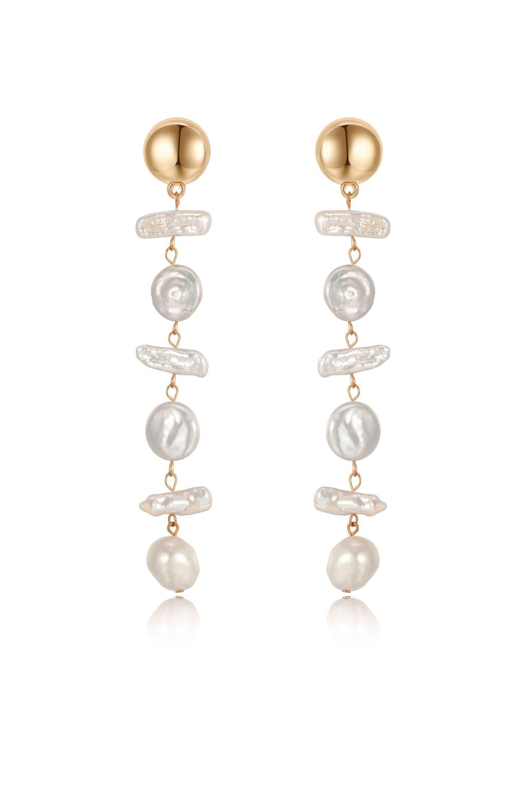 Ocean Secrets Freshwater Pearl Dangle Earrings