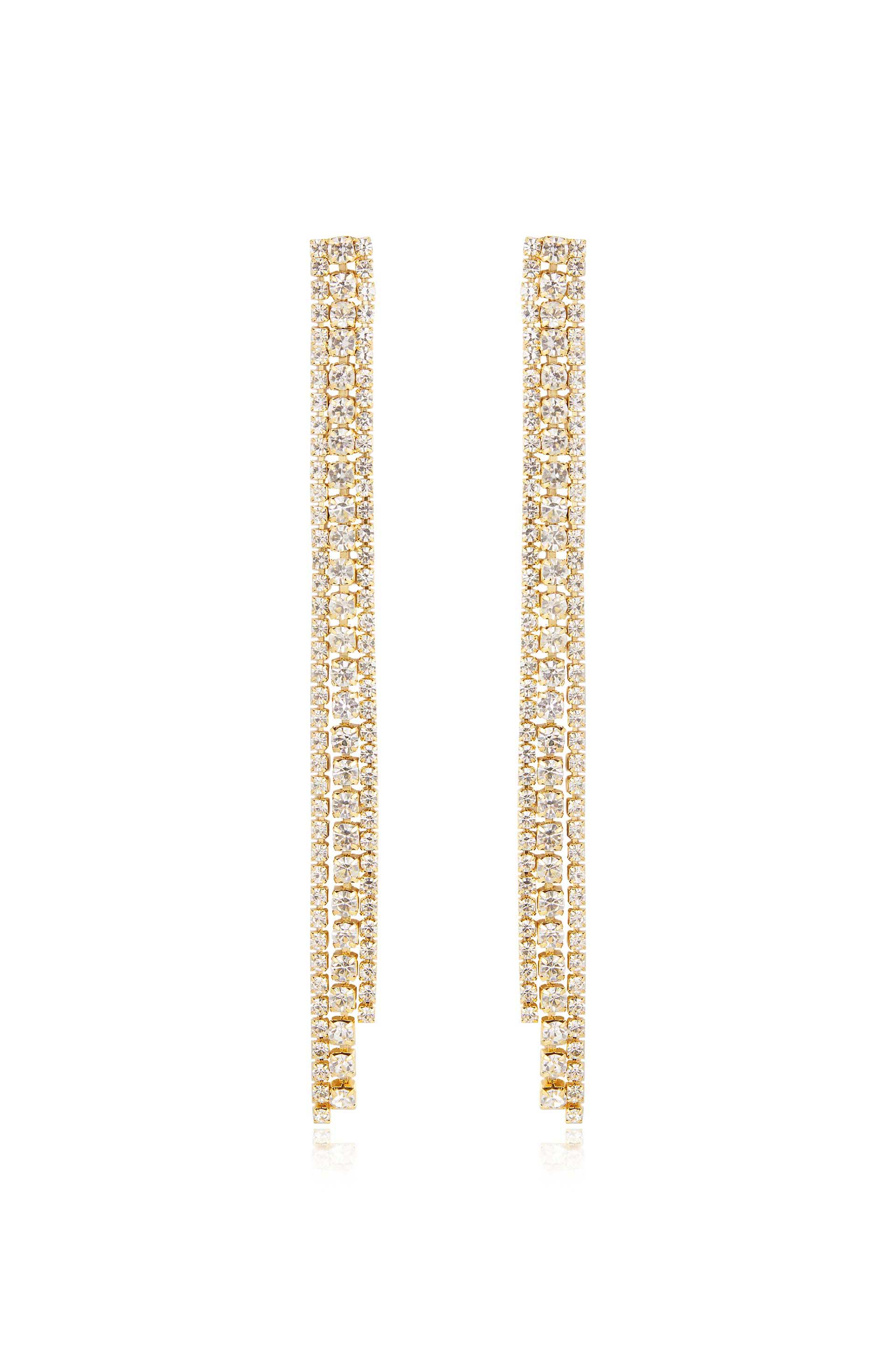 Your Moment Crystal Dangle Earrings
