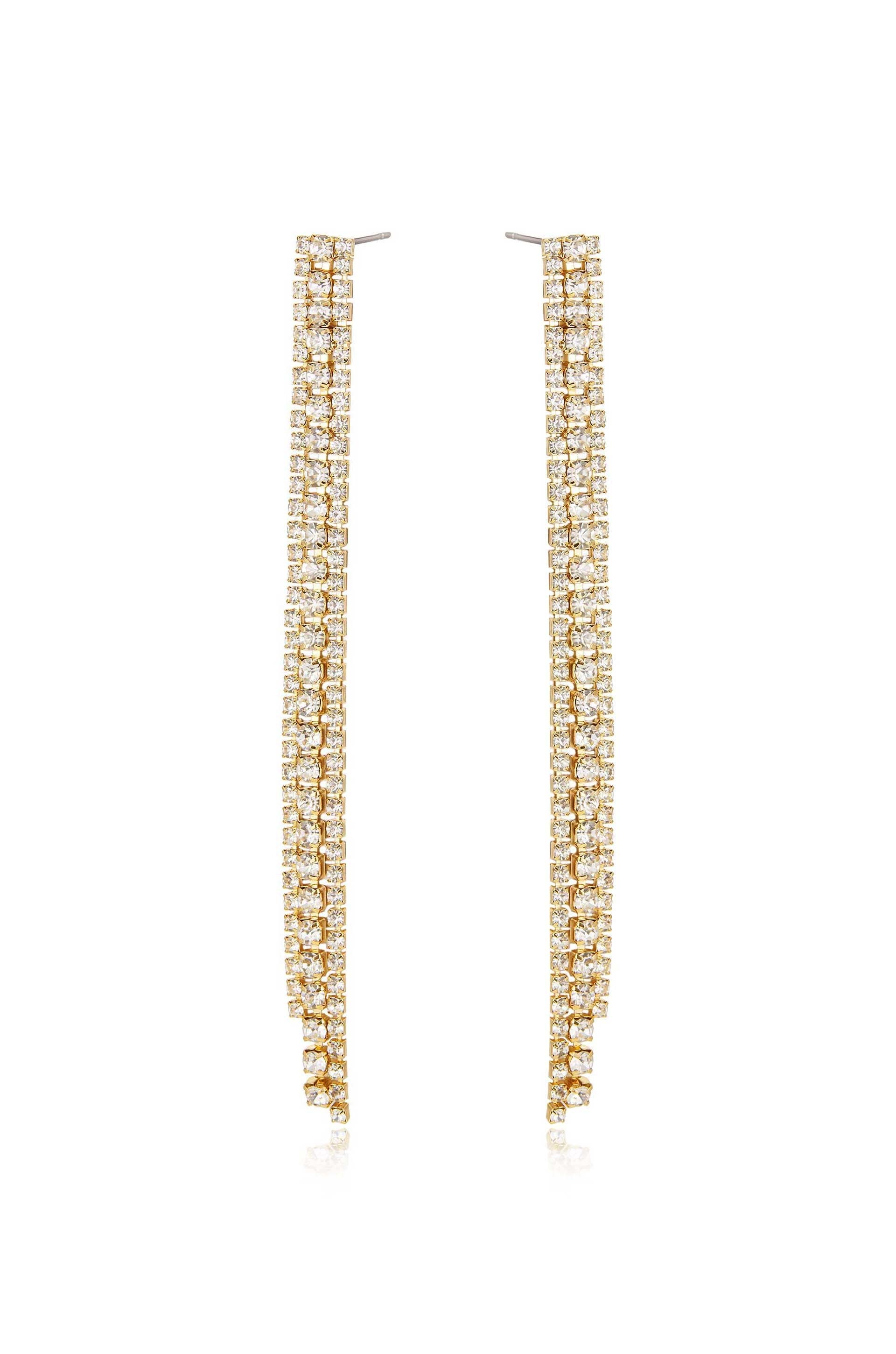 Your Moment Crystal Dangle Earrings