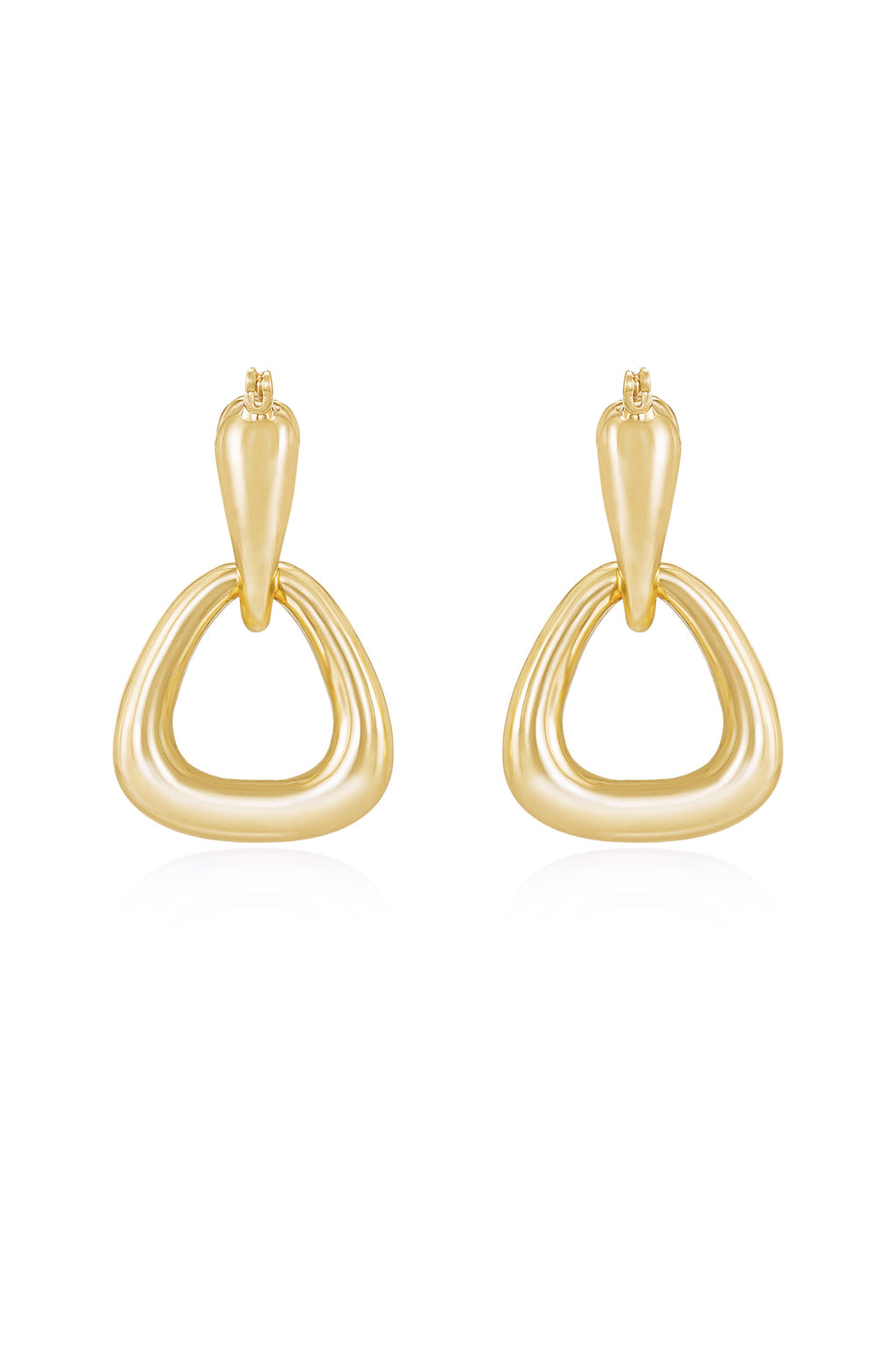 Baby Double Dangle Hoop Earrings