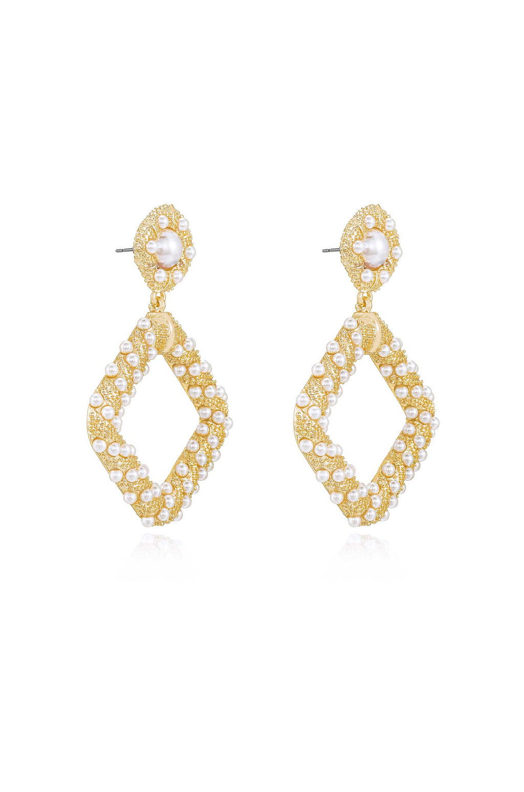 Pearl Knocker Earrings