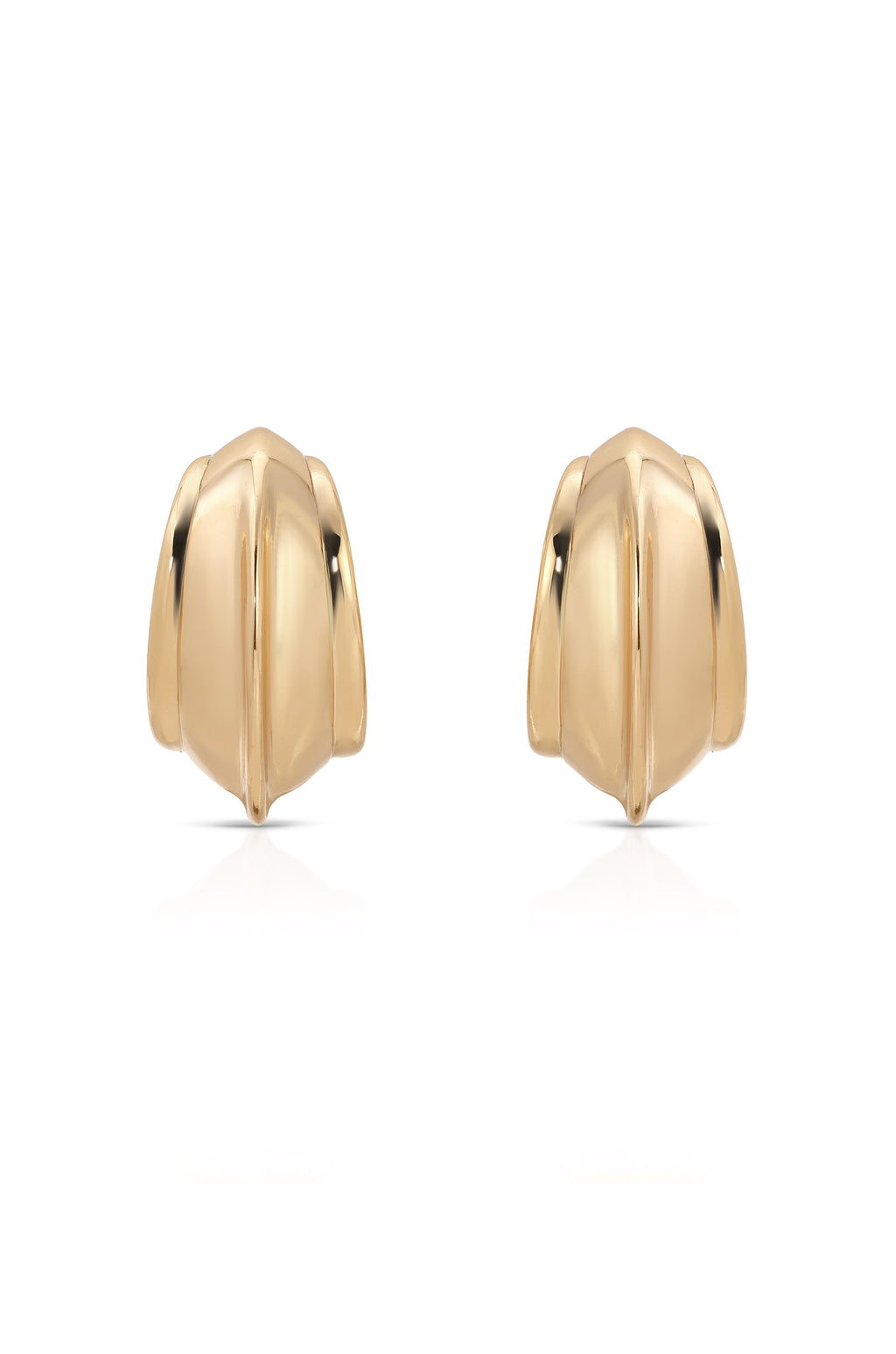 Simple Crescent Earrings