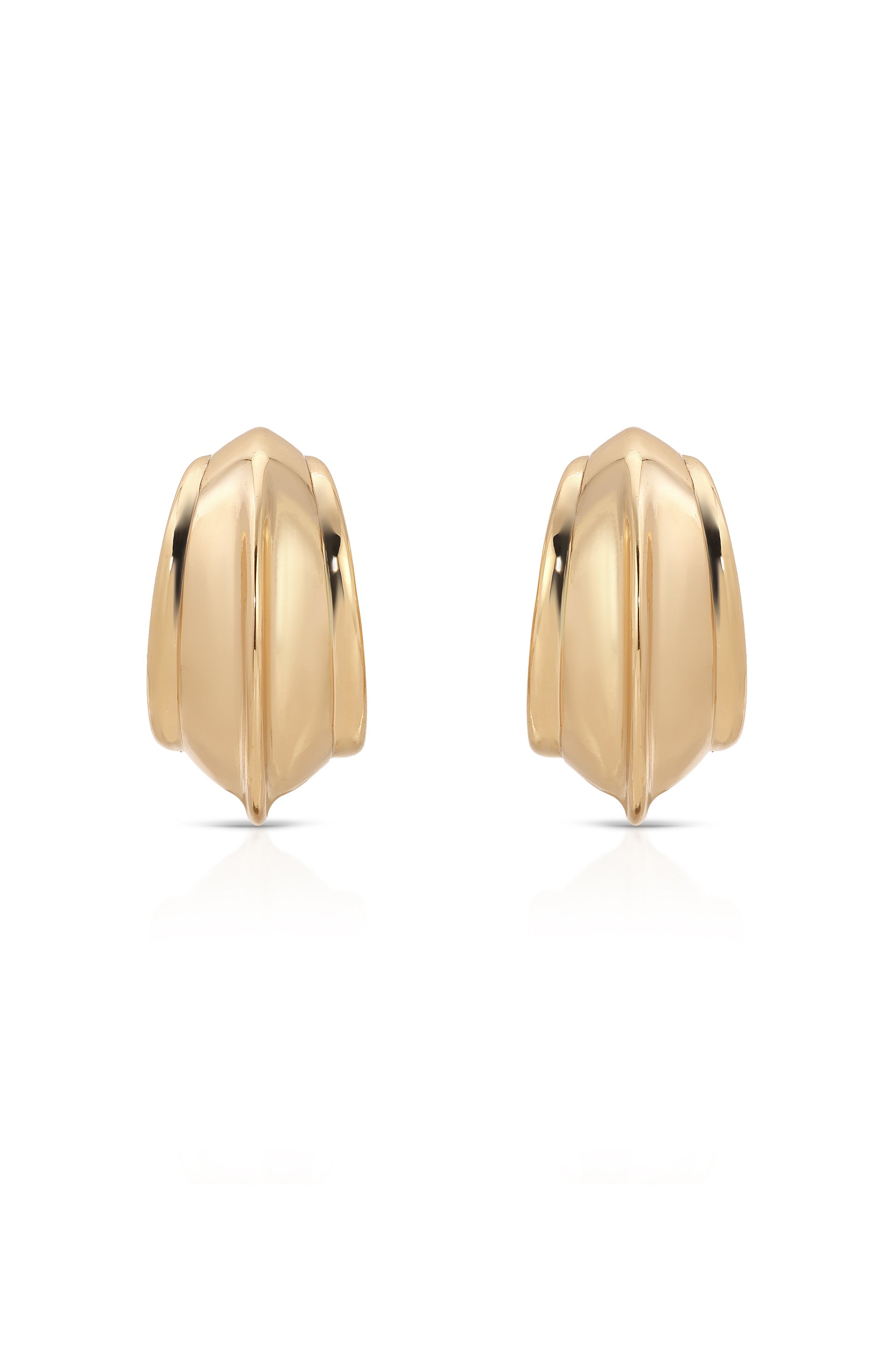 Simple Crescent Earrings