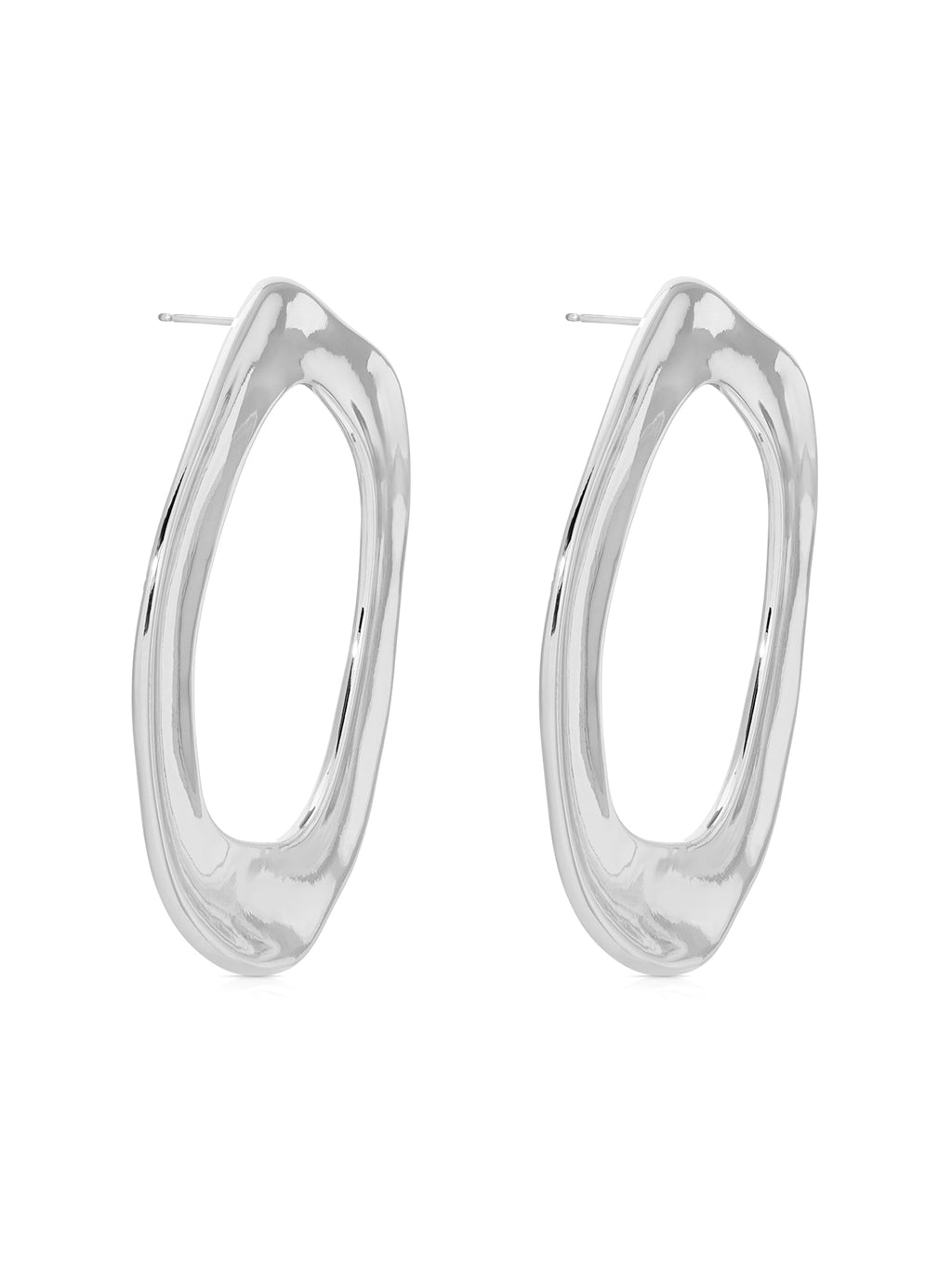 Open Circle Earrings