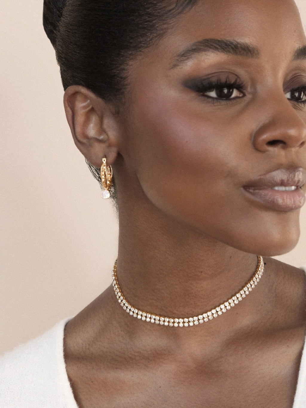 Boho Golden Hoop Earrings