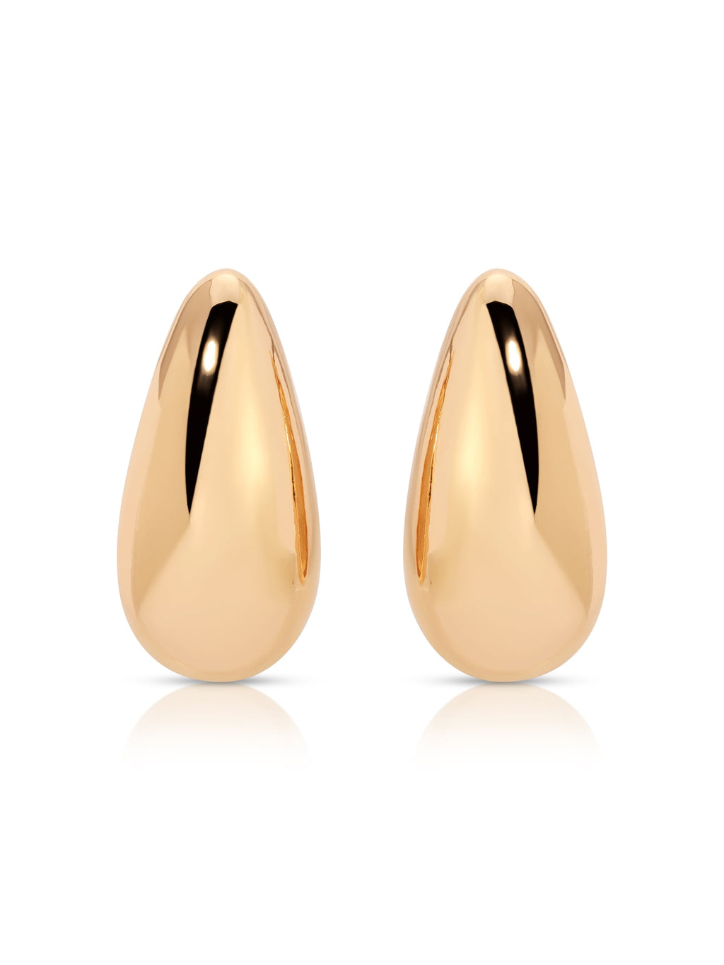 Golden Teardrop Earrings