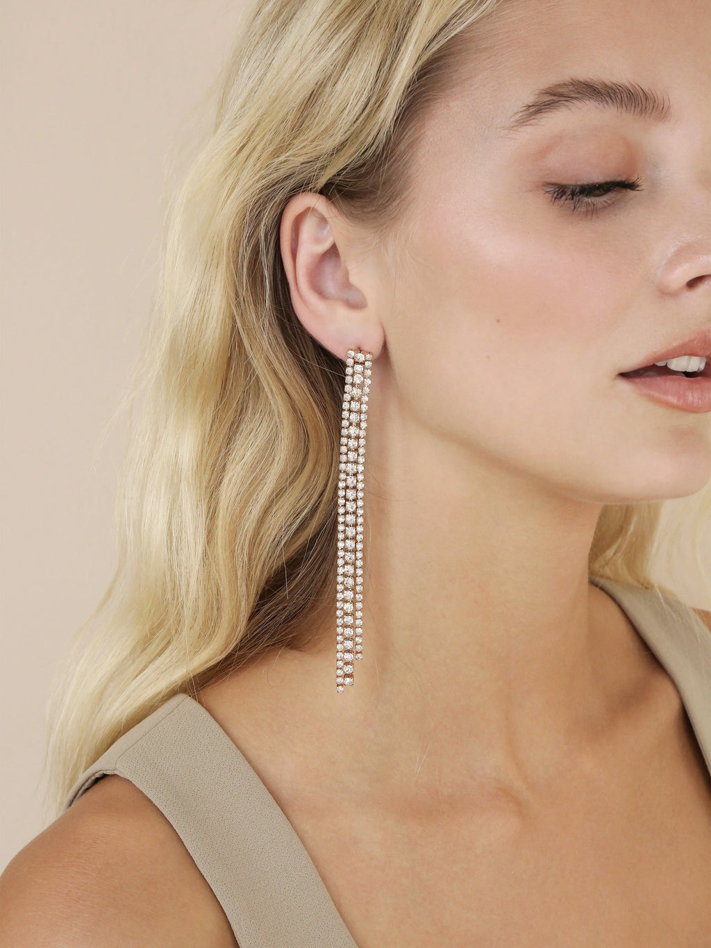 Your Moment Crystal Dangle Earrings