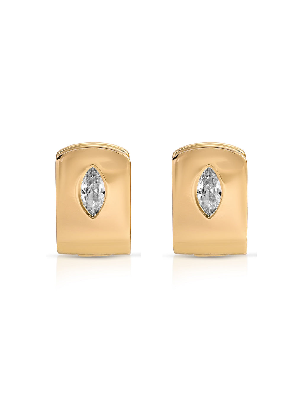 Marquise Crystal Huggies