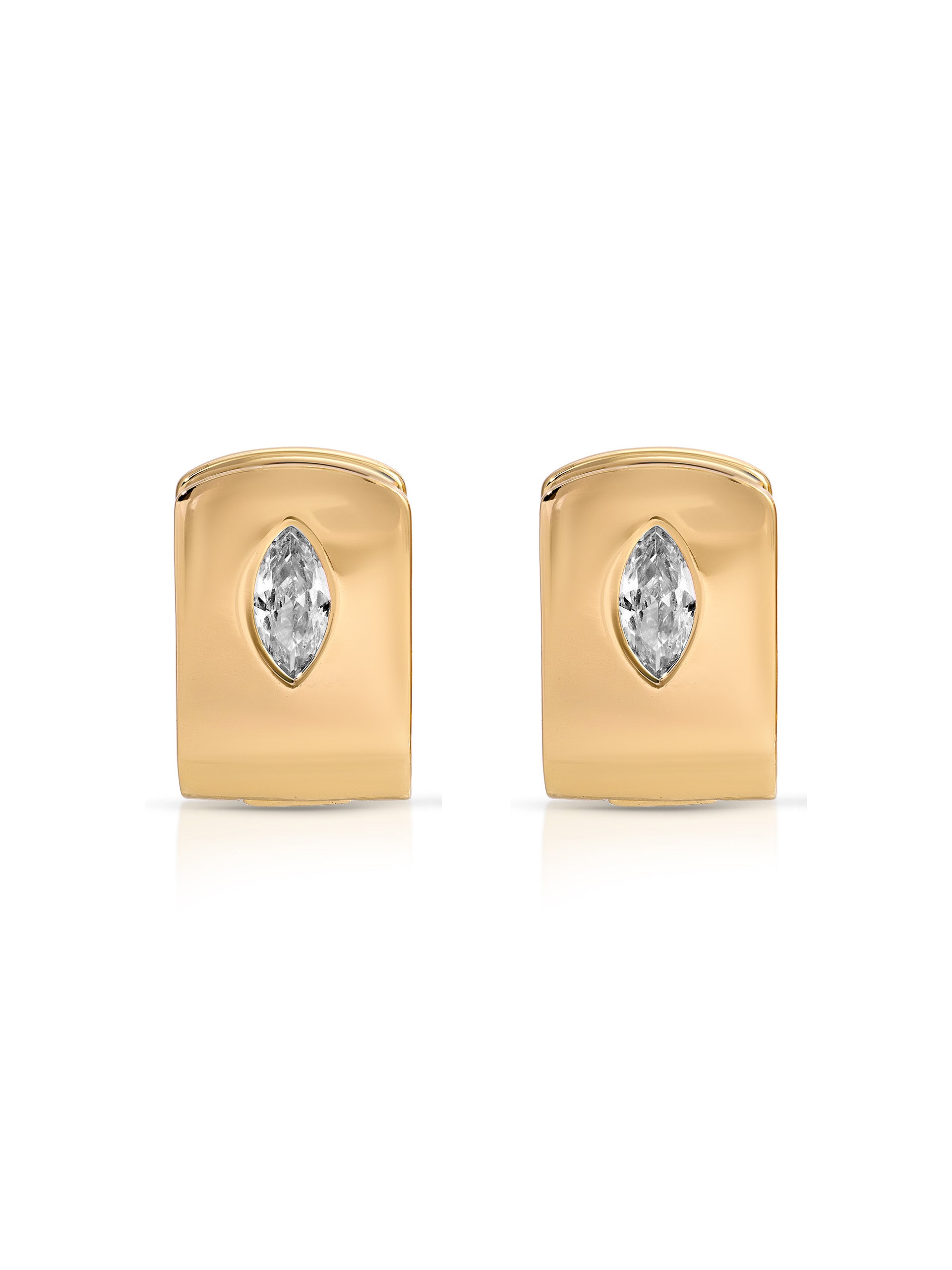 Marquise Crystal Huggies