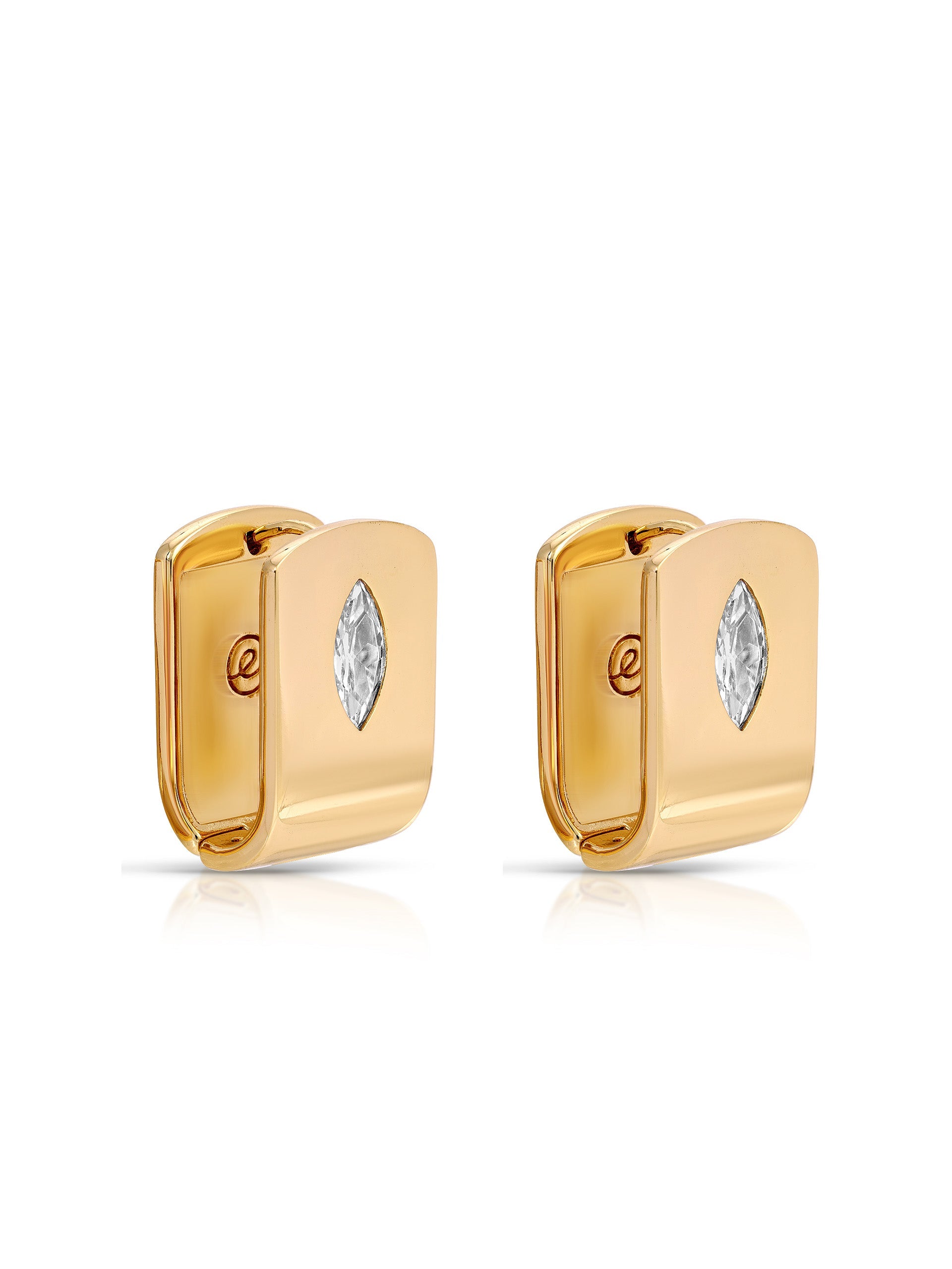 Marquise Crystal Huggies