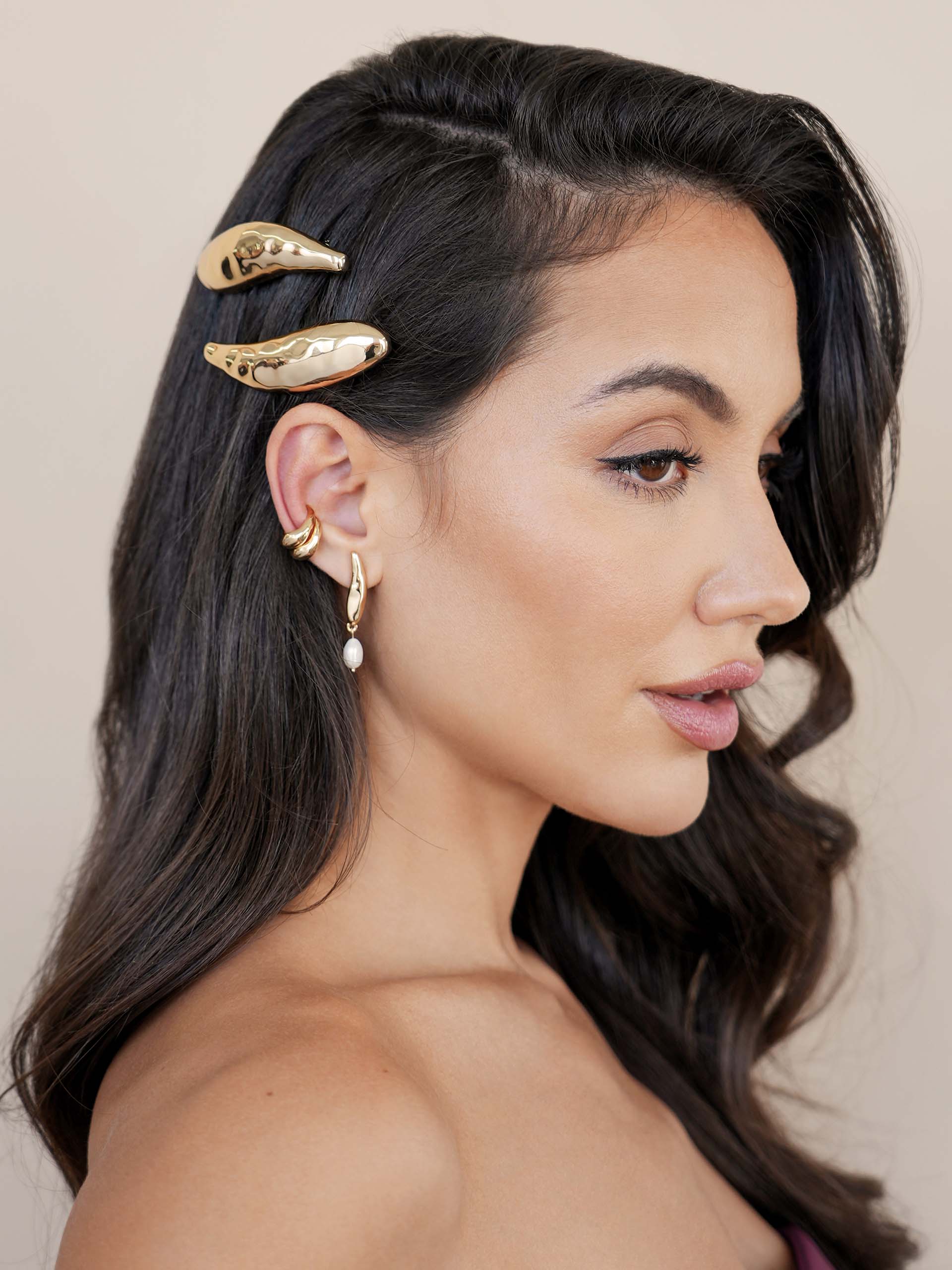 Liquid Luxe Pearl Earrings